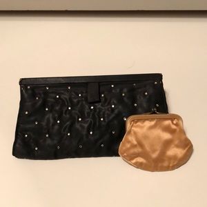 Bobbie Jerome Vintage Rhinestone Hinged Clutch